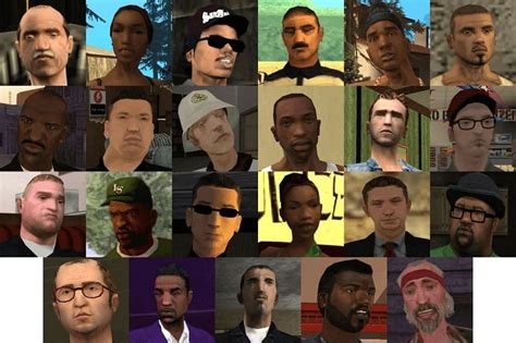 Grand Theft Auto: San Andreas/Characters .